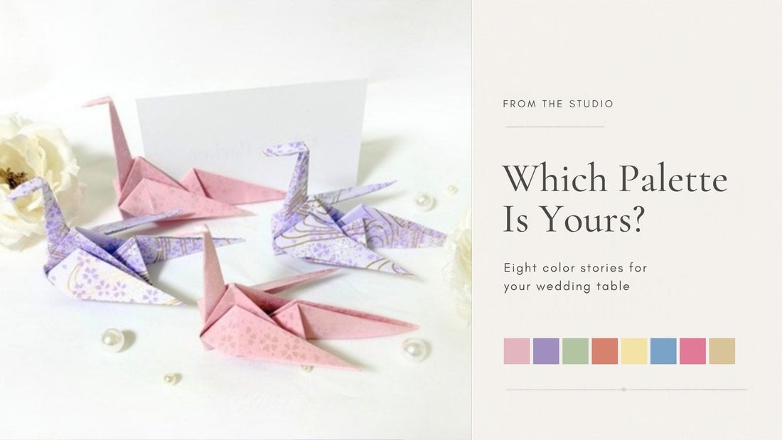 Which Palette Is Yours? 8 Color Stories for Your Wedding Table